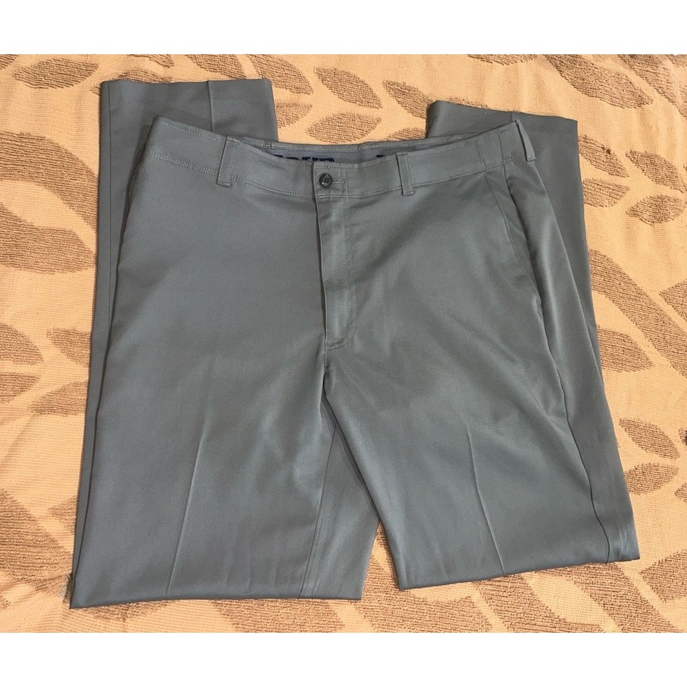 PGA Tour Men's Size 34x32‎ Gray Golf Pants Athletic Stretch
